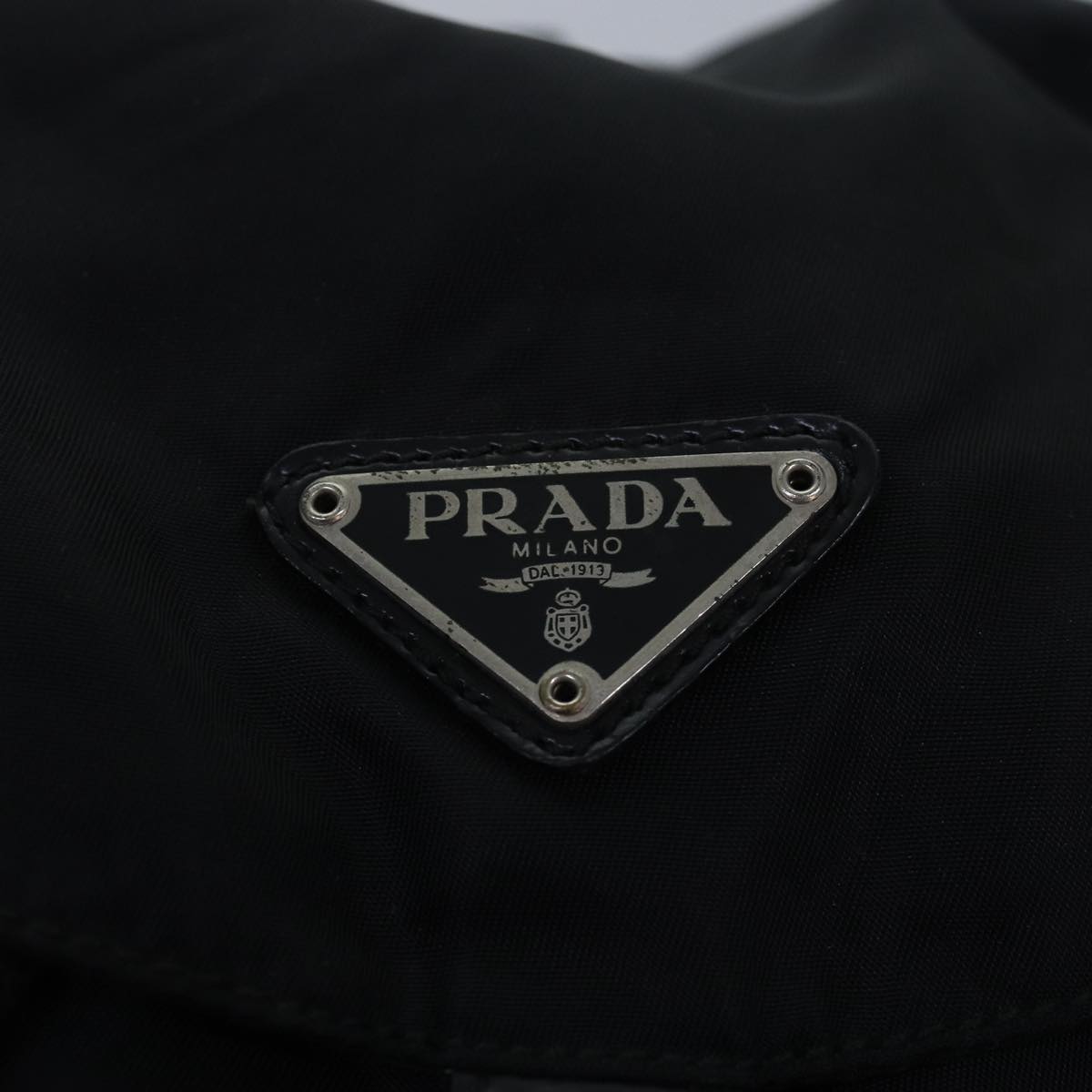 PRADA Backpack Nylon Black Auth bs16167