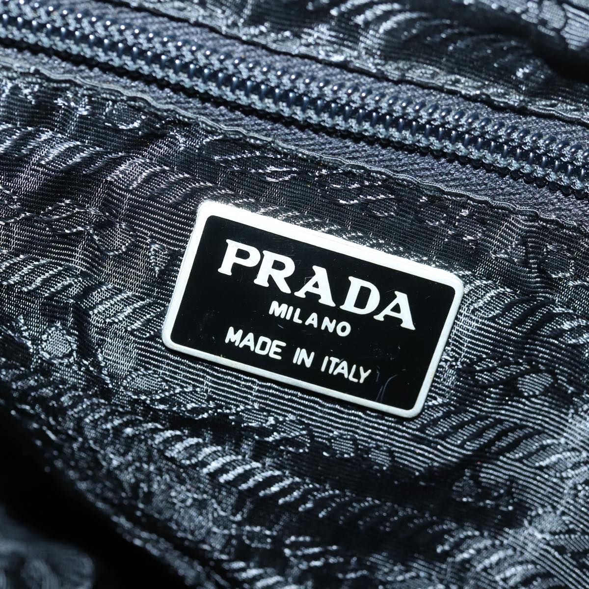 PRADA Backpack Nylon Black Auth bs16167