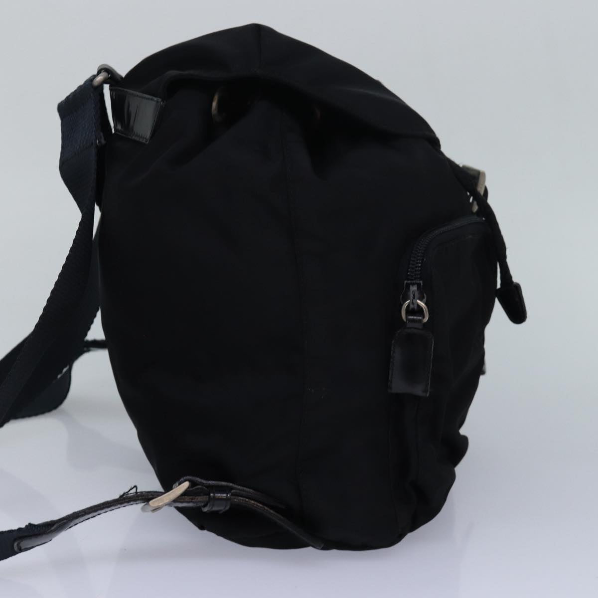 PRADA Backpack Nylon Black Auth bs16167