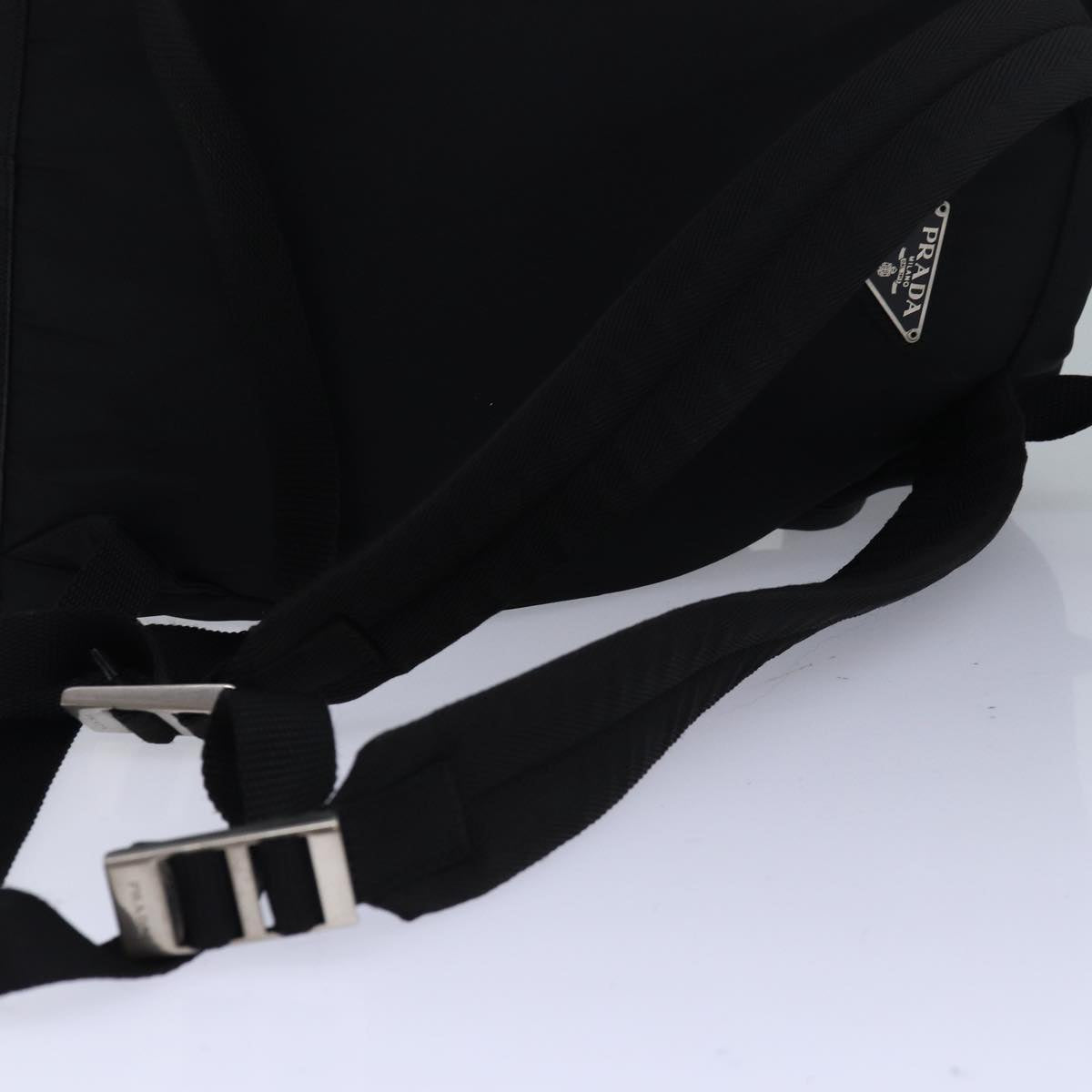 PRADA Backpack Nylon Black Auth bs16173