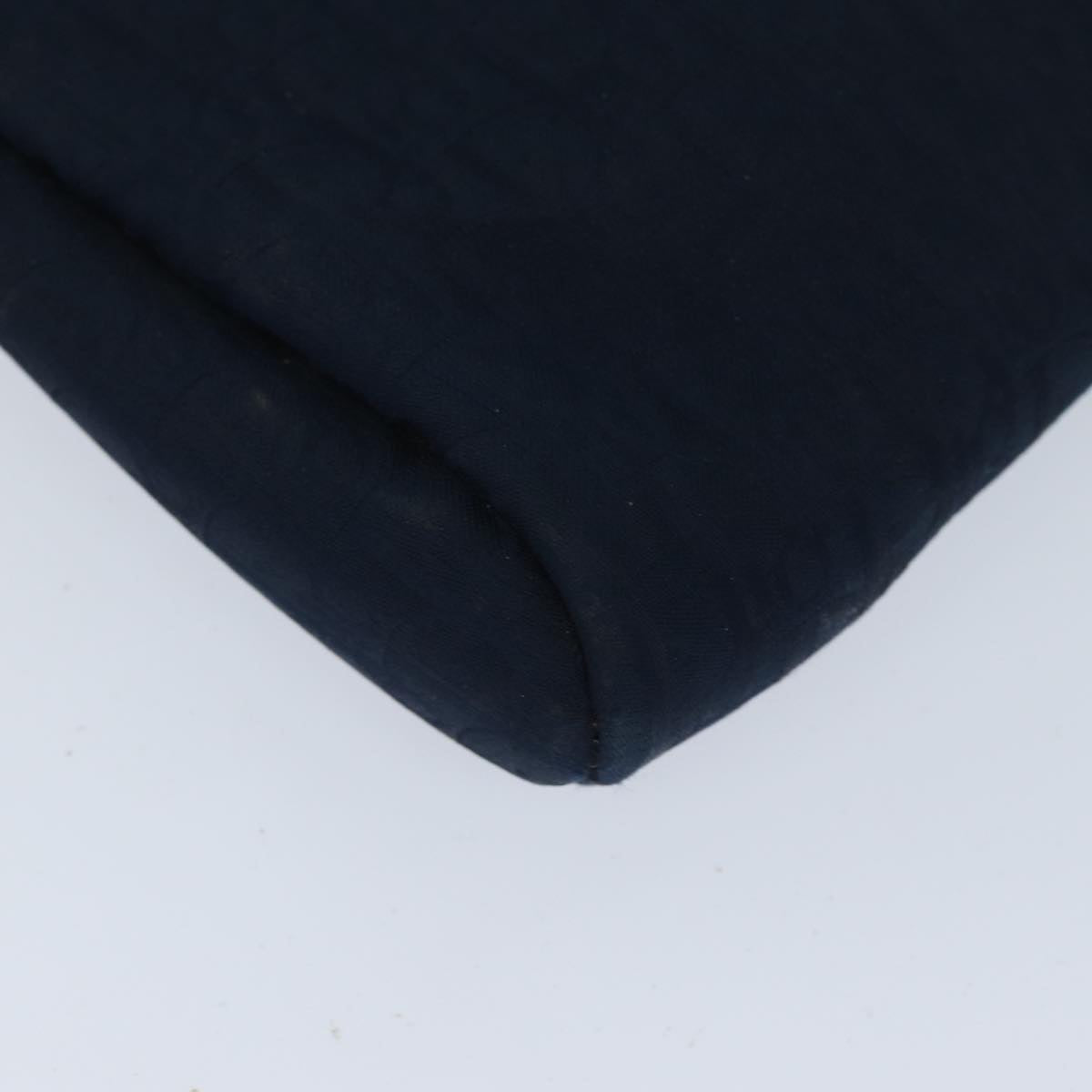 Christian Dior Trotter Canvas Pouch Navy Auth bs16192