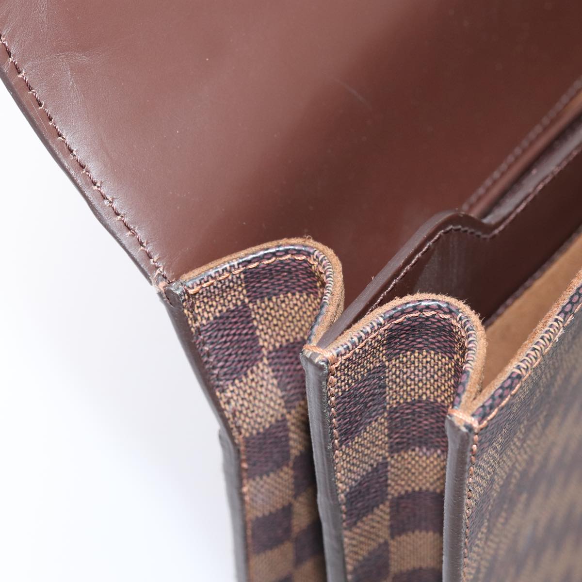 LOUIS VUITTON Damier Ebene Altona GM Hand Bag N53312 LV Auth bs16246