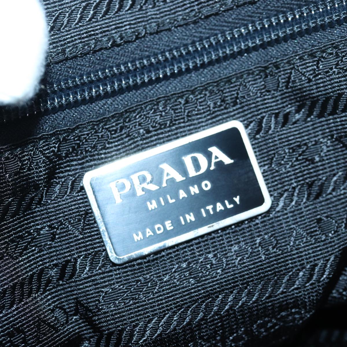 PRADA Backpack Nylon Khaki Auth bs16280