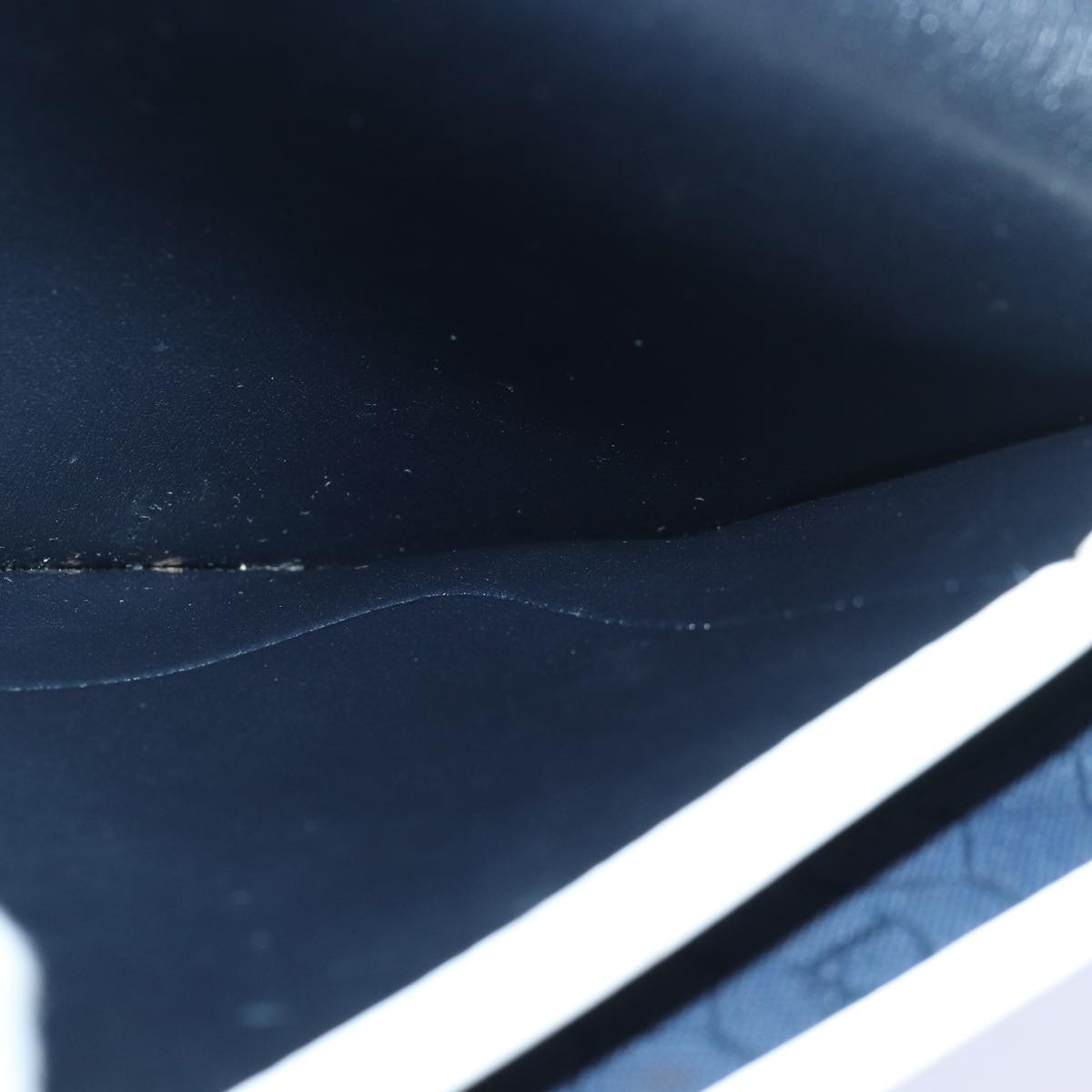 Christian Dior Shoulder Bag Leather White Auth bs16301