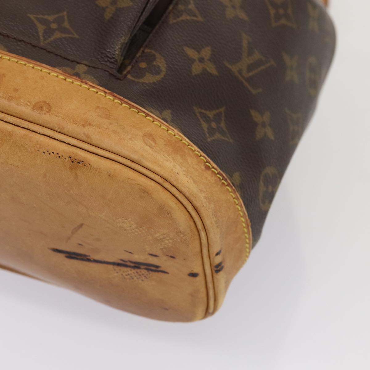 LOUIS VUITTON Monogram Montsouris MM Backpack M51136 LV Auth bs16321