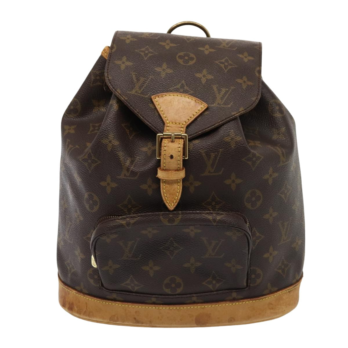 LOUIS VUITTON Monogram Montsouris MM Backpack M51136 LV Auth bs16321