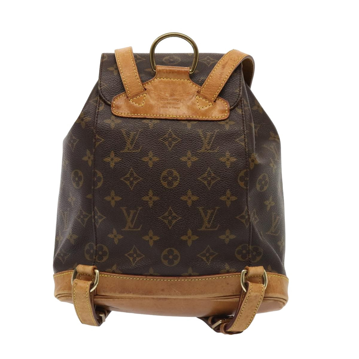 LOUIS VUITTON Monogram Montsouris MM Backpack M51136 LV Auth bs16321