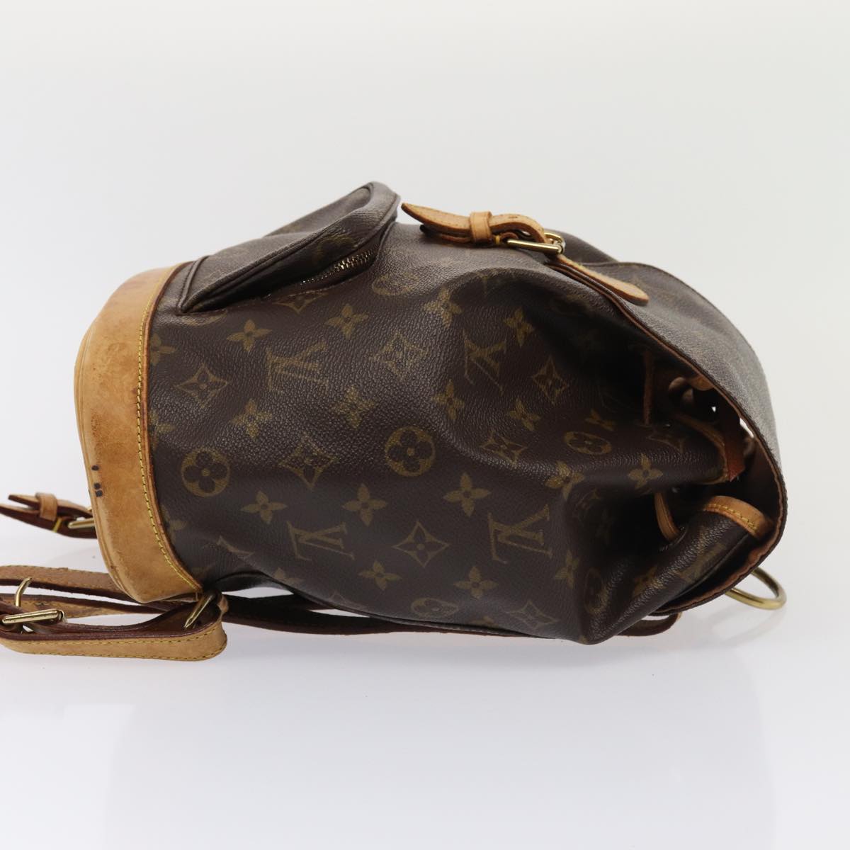 LOUIS VUITTON Monogram Montsouris MM Backpack M51136 LV Auth bs16321