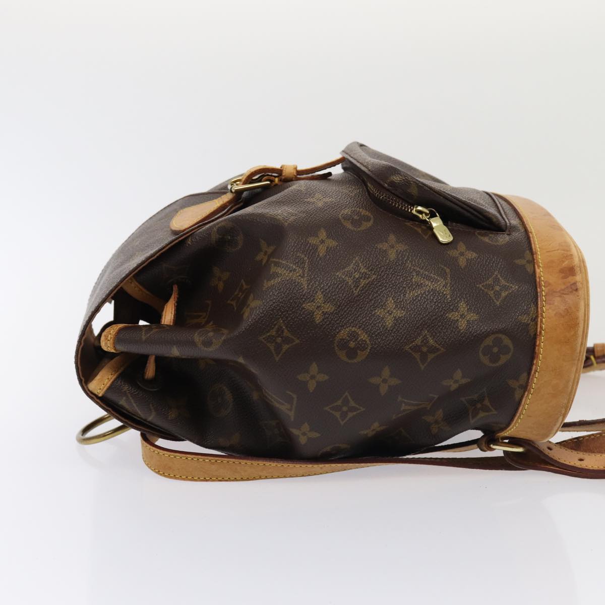 LOUIS VUITTON Monogram Montsouris MM Backpack M51136 LV Auth bs16321