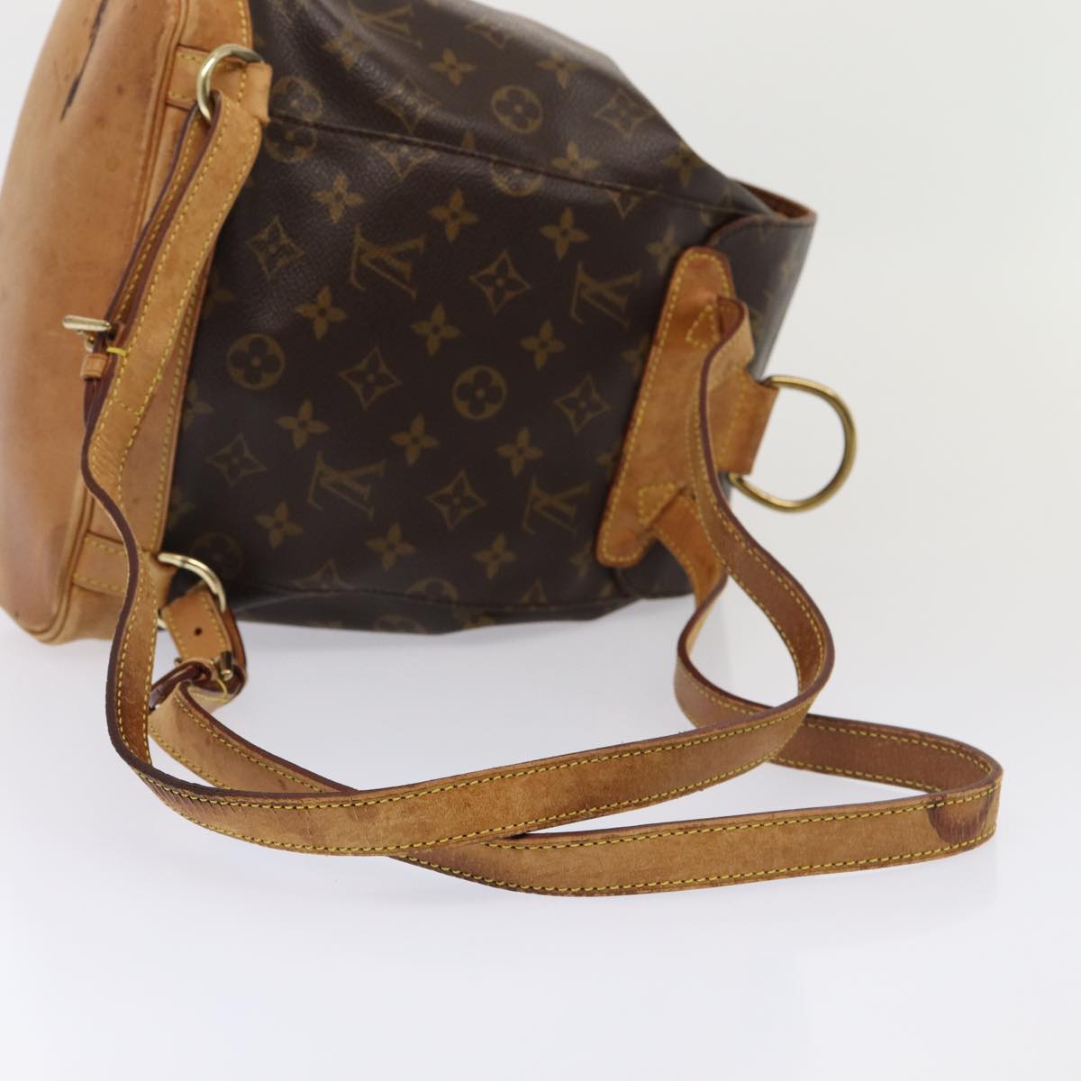 LOUIS VUITTON Monogram Montsouris MM Backpack M51136 LV Auth bs16321