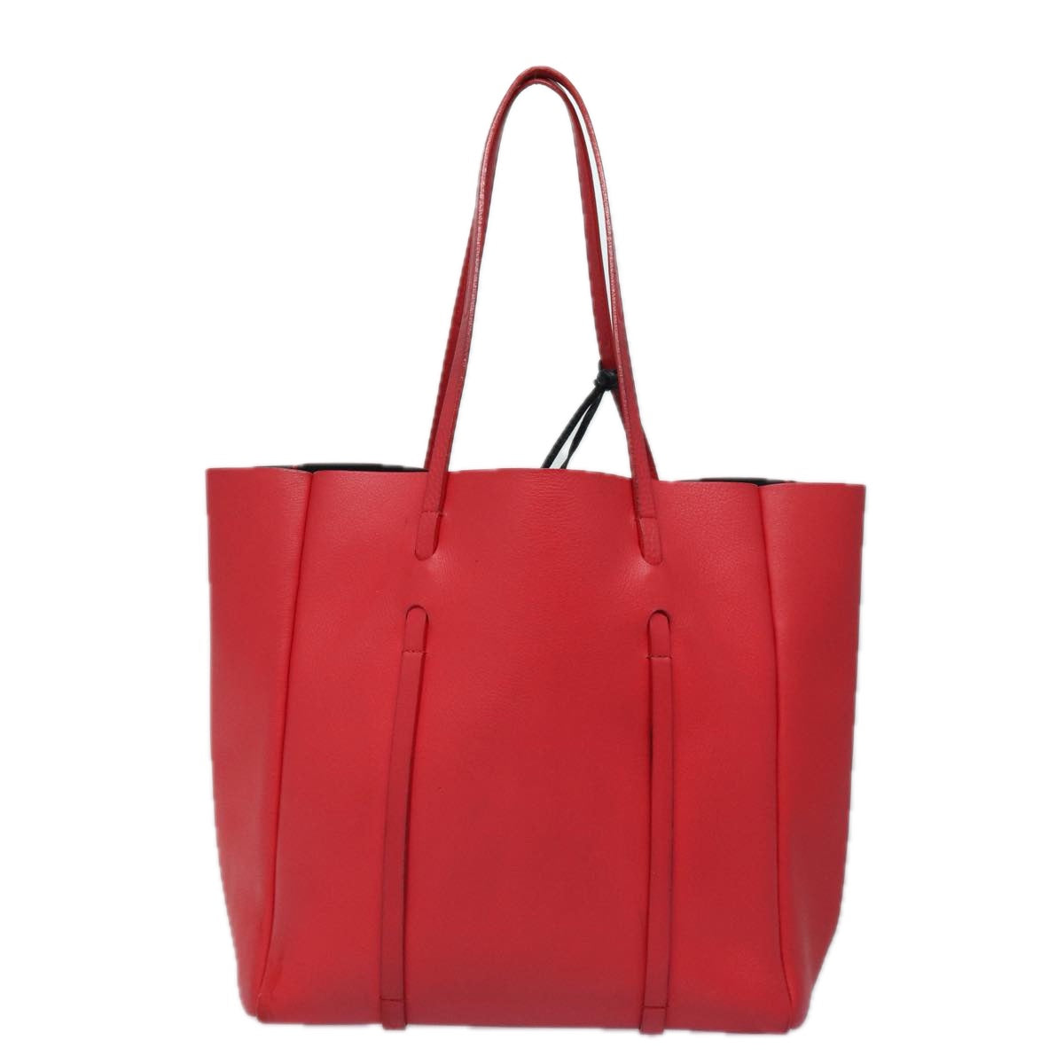 BALENCIAGA Everyday Tote S Tote Bag Leather Red Auth bs16489