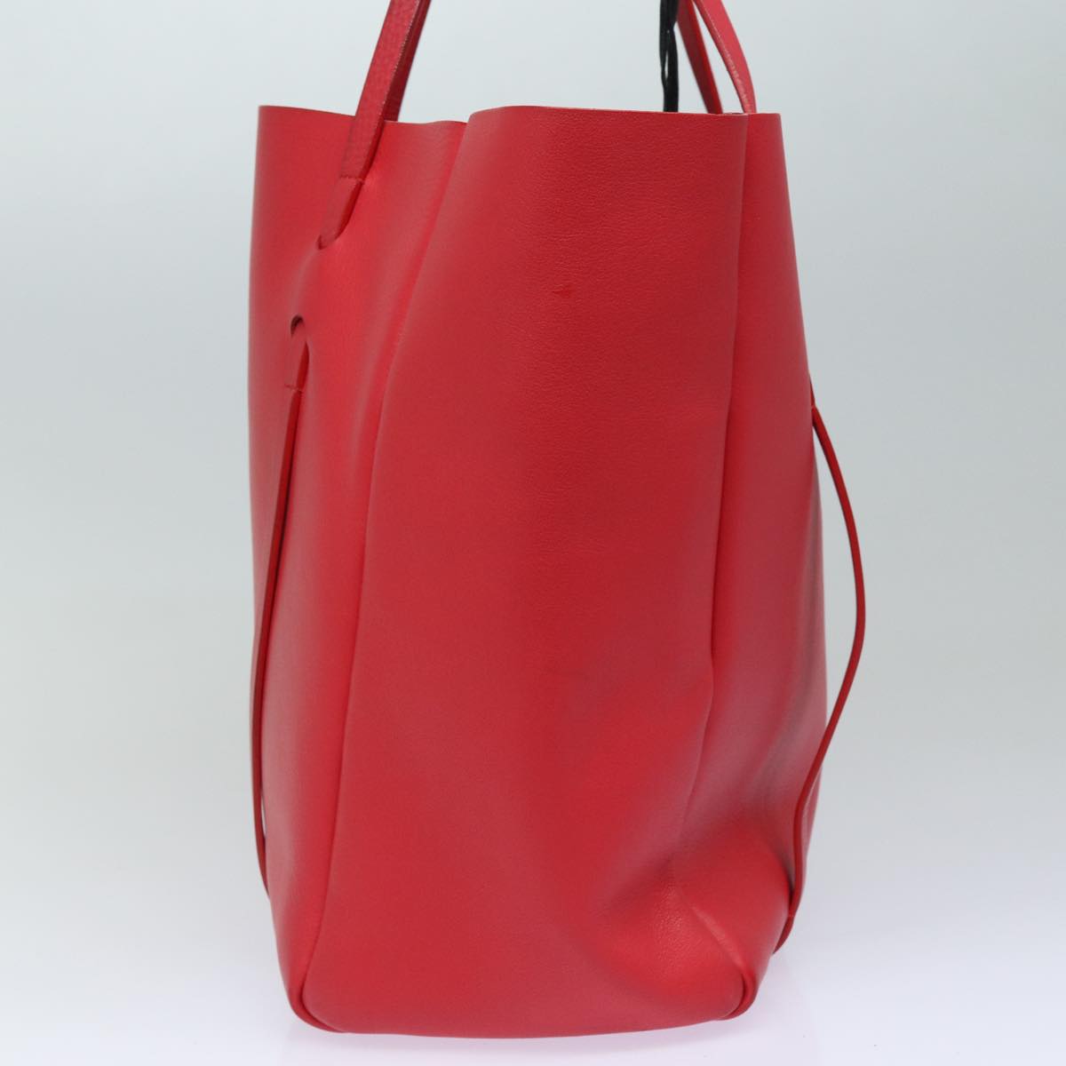 BALENCIAGA Everyday Tote S Tote Bag Leather Red Auth bs16489