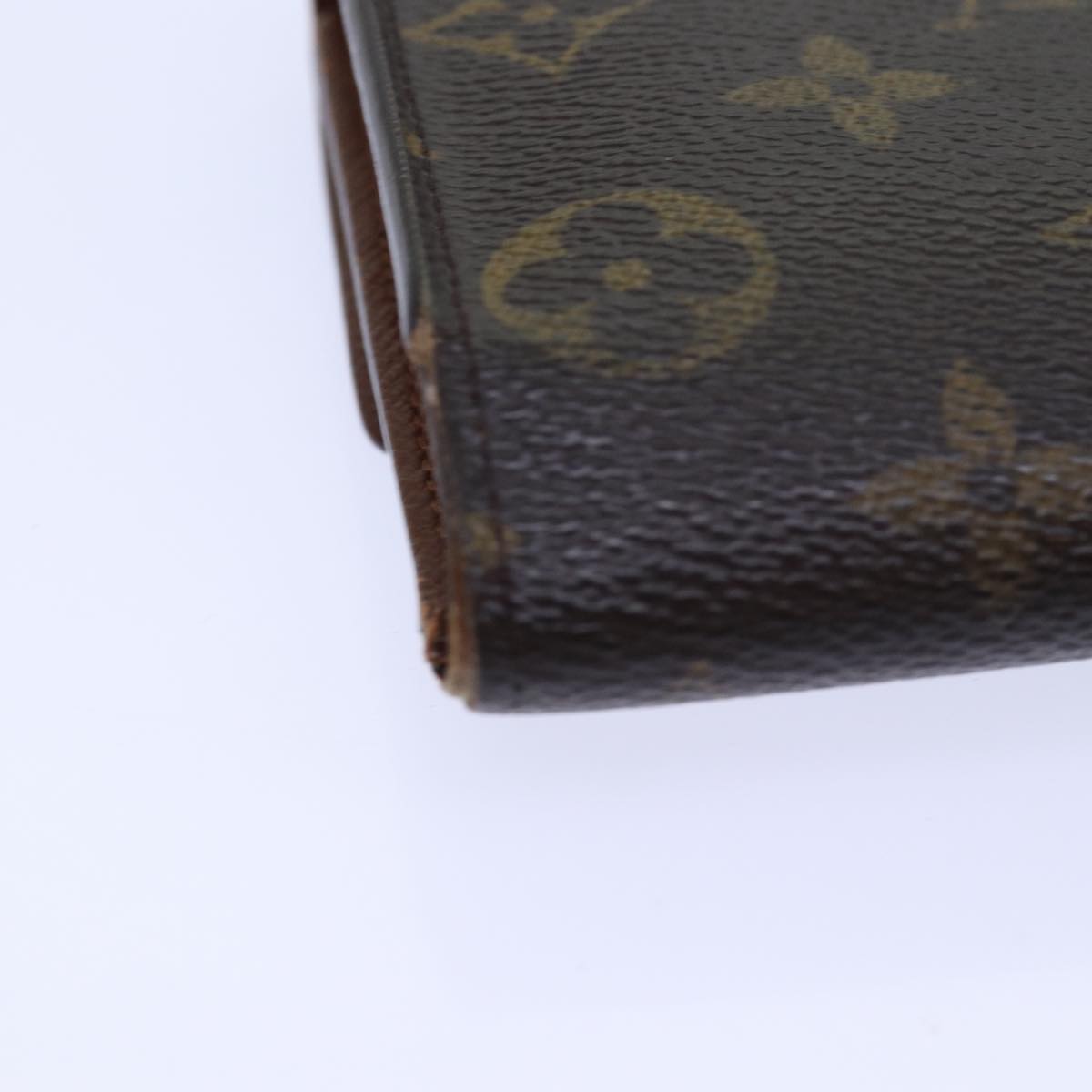 LOUIS VUITTON Monogram Porte Tresol International Wallet M61215 LV Auth bs16754