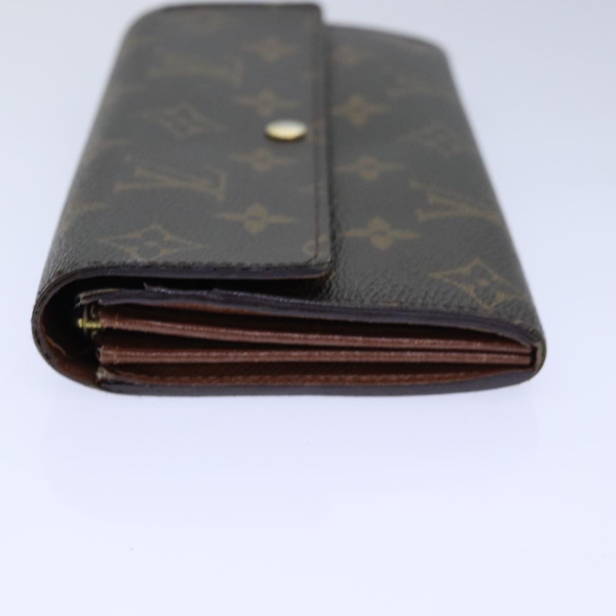 LOUIS VUITTON Monogram Portefeuille Sarah Long Wallet M60531 LV Auth bs16755