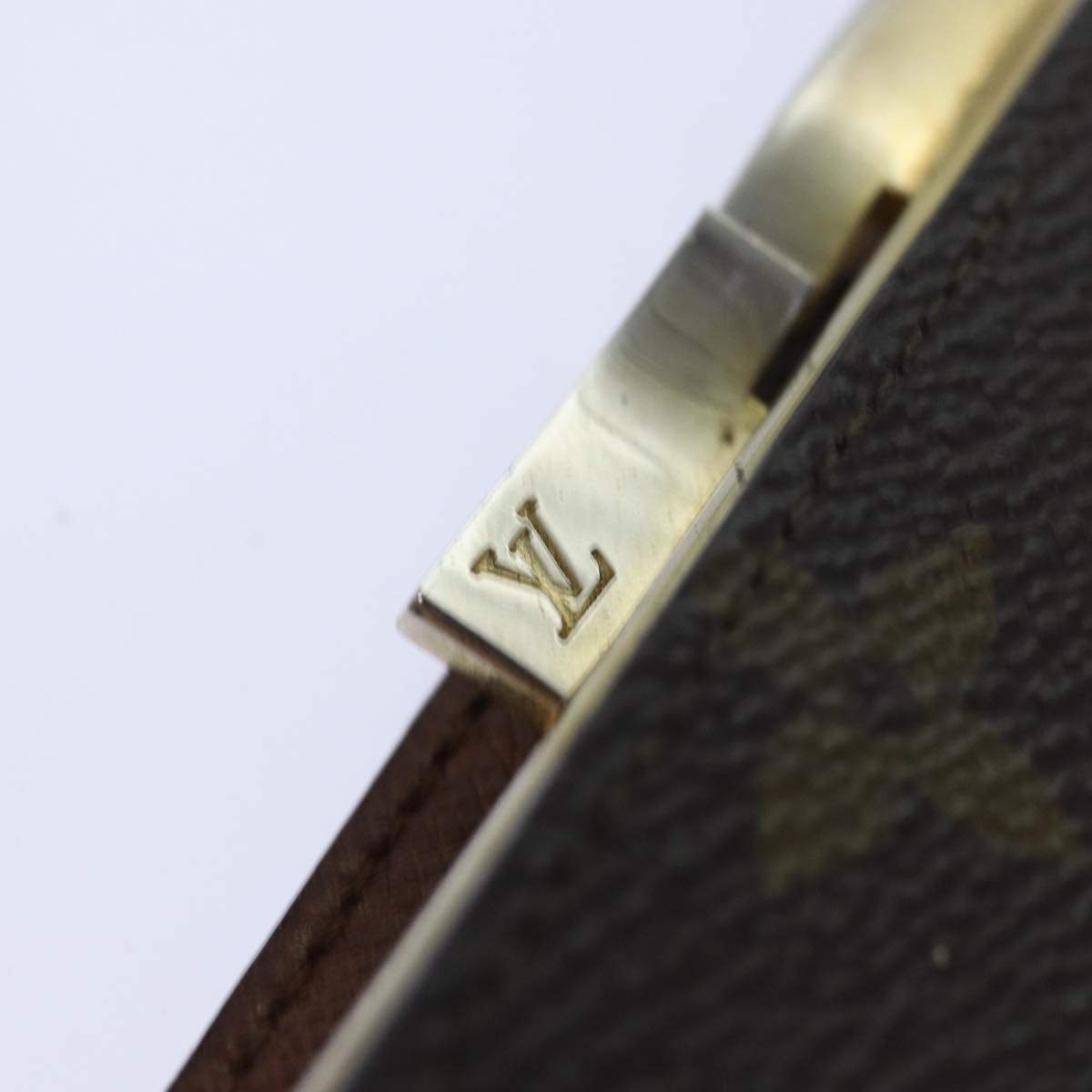 LOUIS VUITTON Monogram Continental Clutch Wallet T61217 LV Auth bs16758