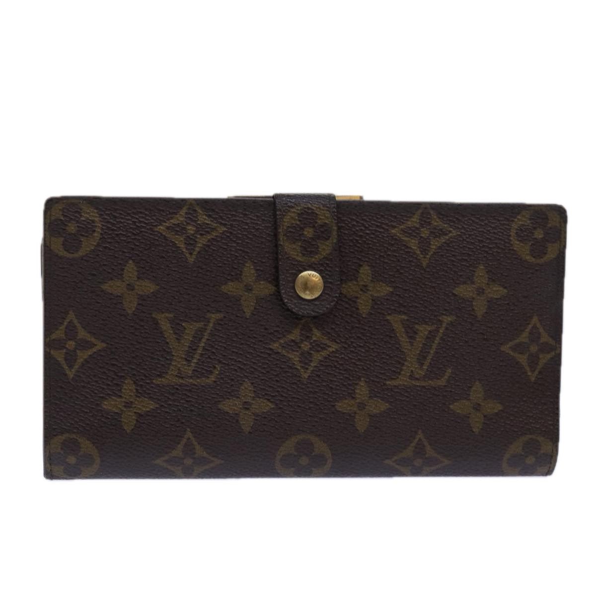 LOUIS VUITTON Monogram Continental Clutch Wallet T61217 LV Auth bs16758