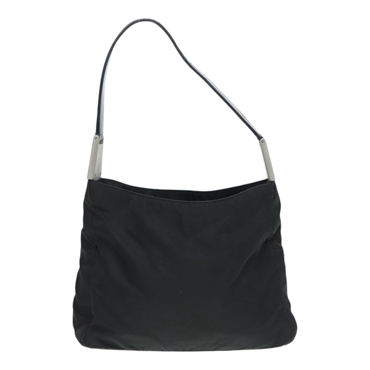 PRADA Hand Bag Nylon Black Auth bs16849