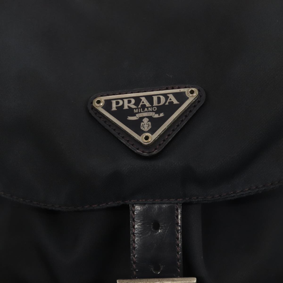 PRADA Backpack Nylon Purple Auth bs16864