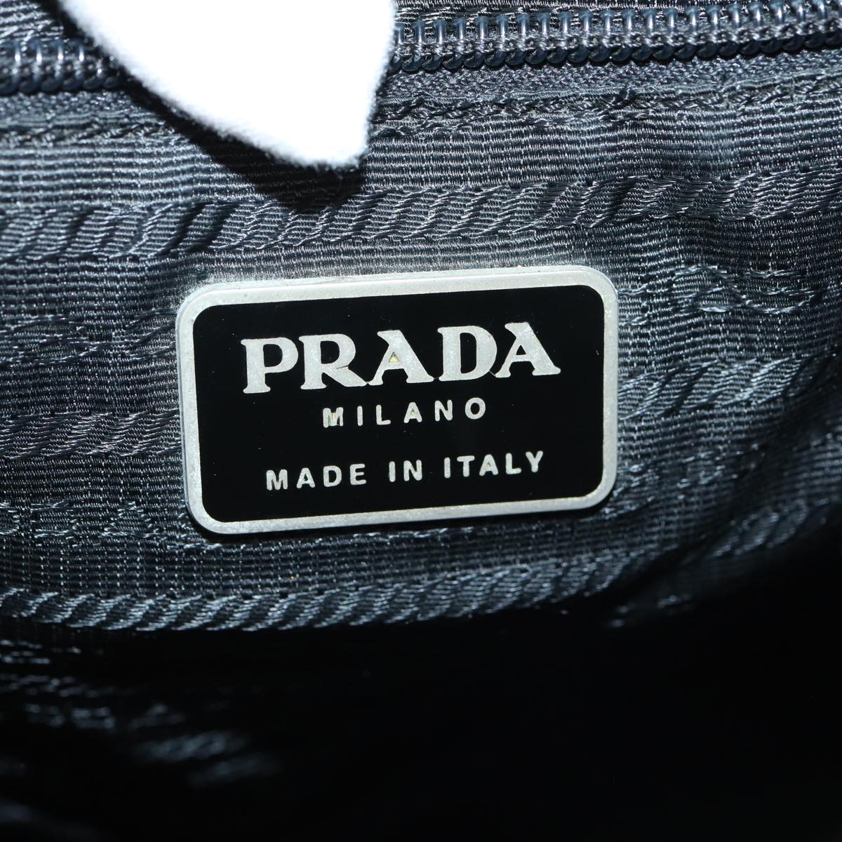 PRADA Backpack Nylon Purple Auth bs16864