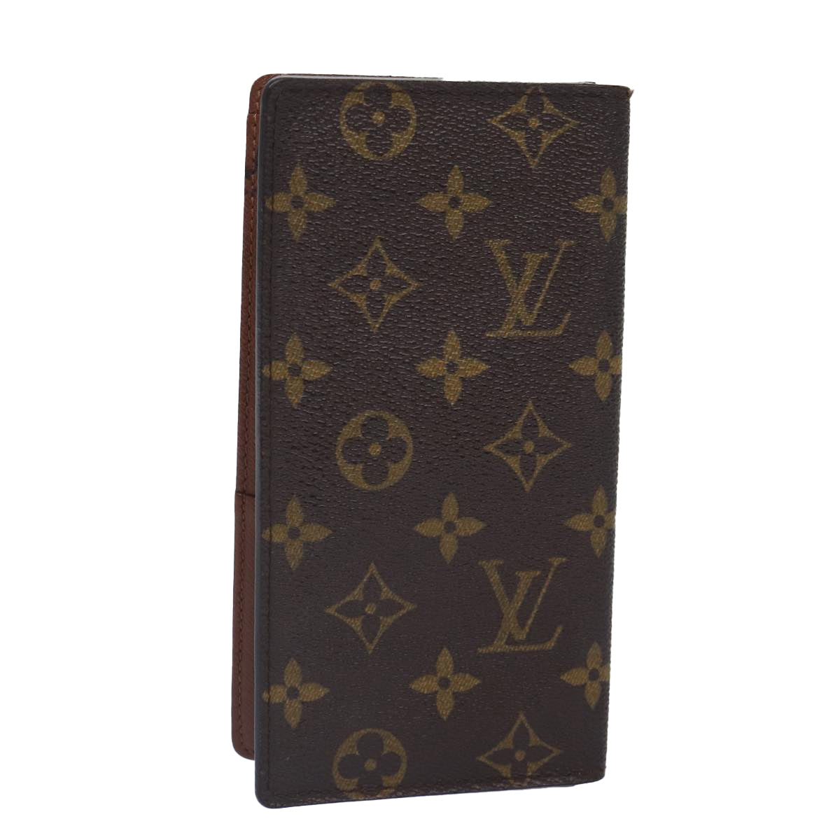 LOUIS VUITTON Monogram Porte Valeurs Cartes Credit Wallet M61823 LV Auth bs16884