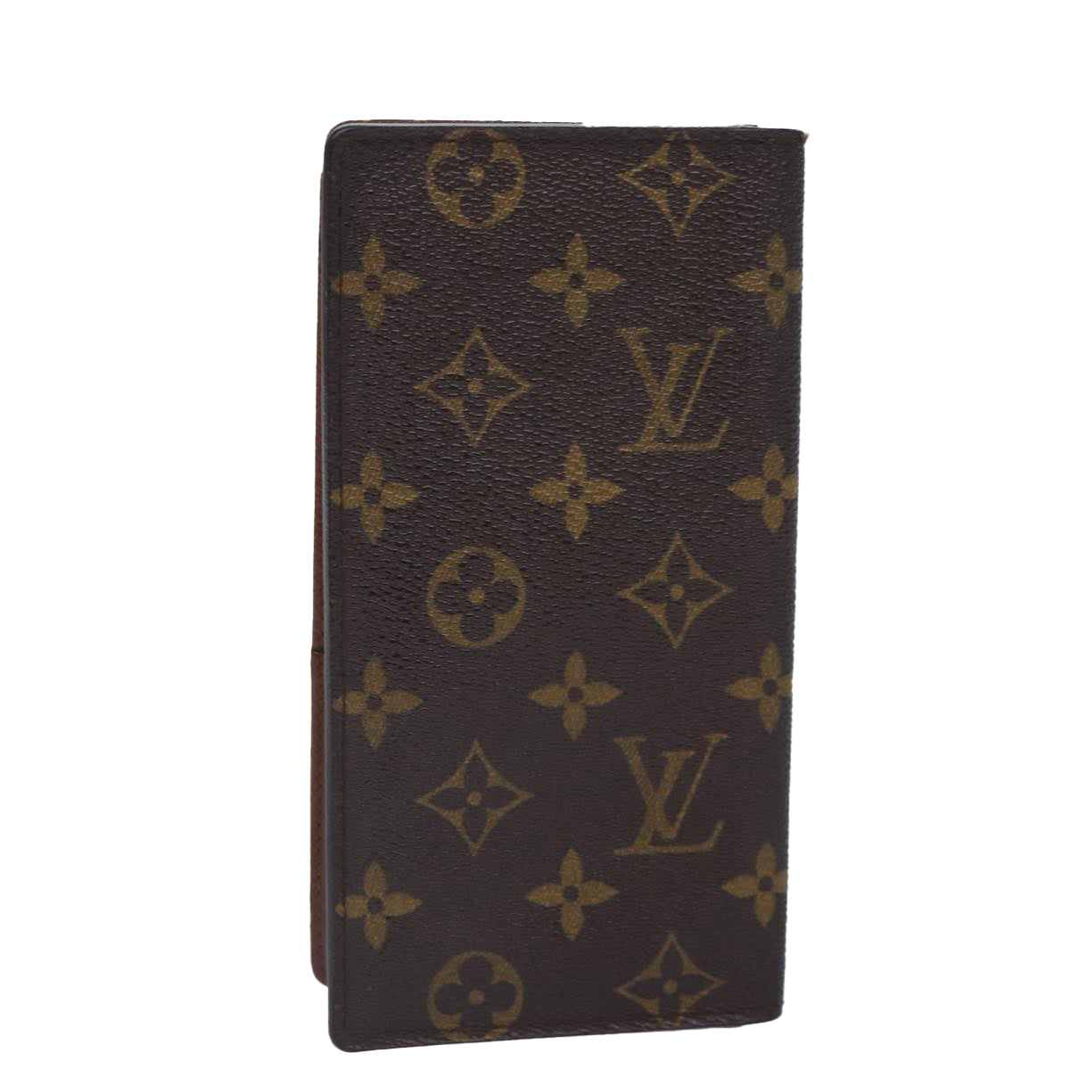 LOUIS VUITTON Monogram Porte Valeurs Cartes Credit Wallet M61823 LV Auth bs16884