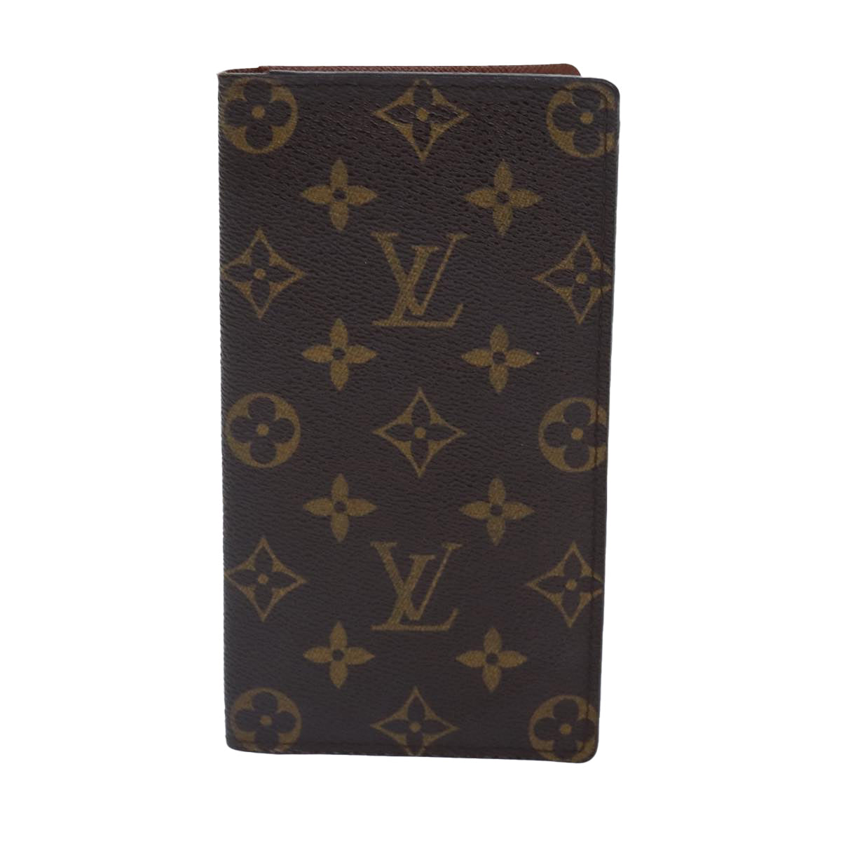 LOUIS VUITTON Monogram Porte Valeurs Cartes Credit Wallet M61823 LV Auth bs16884