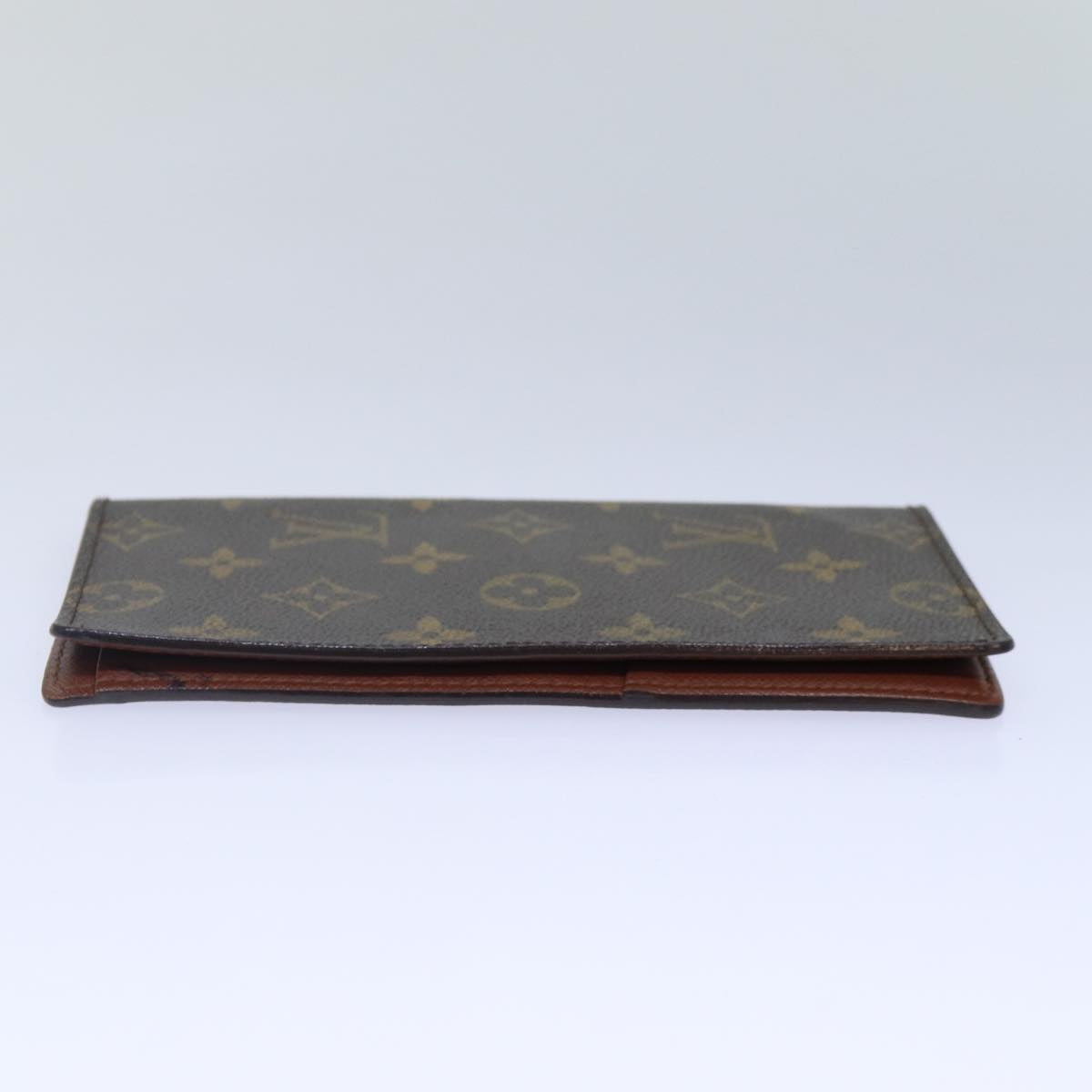 LOUIS VUITTON Monogram Porte Valeurs Cartes Credit Wallet M61823 LV Auth bs16884