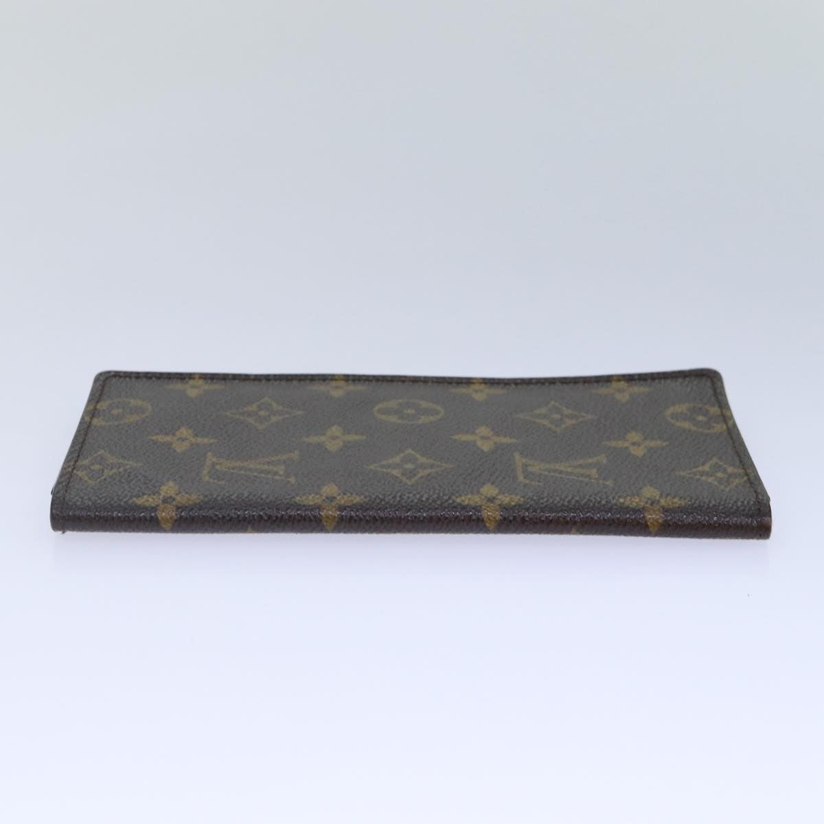 LOUIS VUITTON Monogram Porte Valeurs Cartes Credit Wallet M61823 LV Auth bs16884