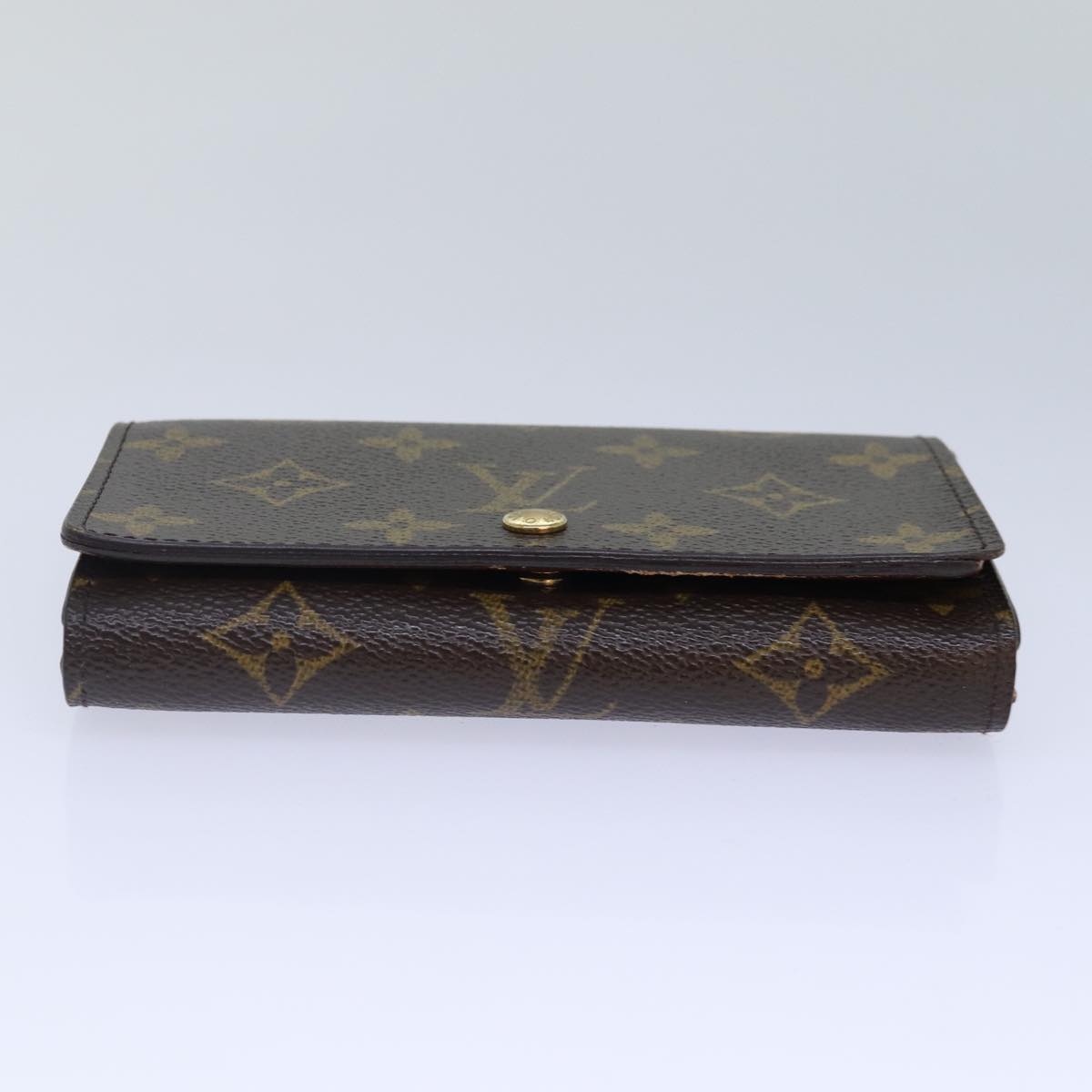 LOUIS VUITTON Monogram Portefeuille Tresol Wallet M61736 LV Auth bs16885