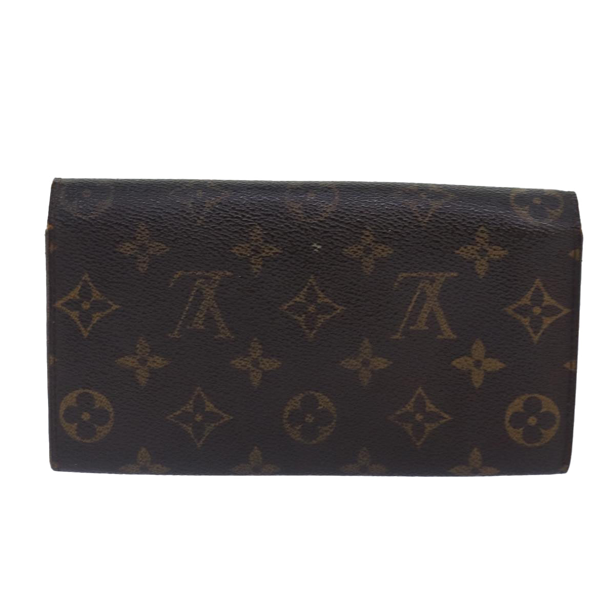 LOUIS VUITTON Monogram Portefeuille Sarah Long Wallet M60531 LV Auth bs16886