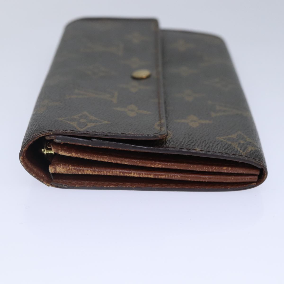 LOUIS VUITTON Monogram Portefeuille Sarah Long Wallet M60531 LV Auth bs16886