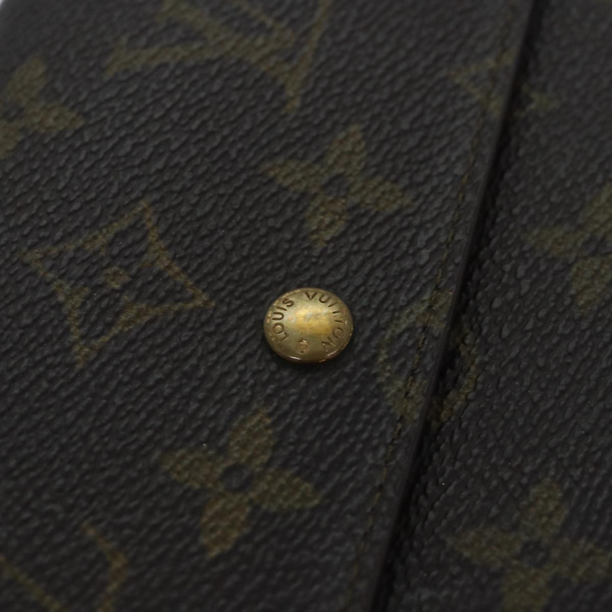 LOUIS VUITTON Monogram Portefeuille International Wallet M61217 LV Auth bs16890