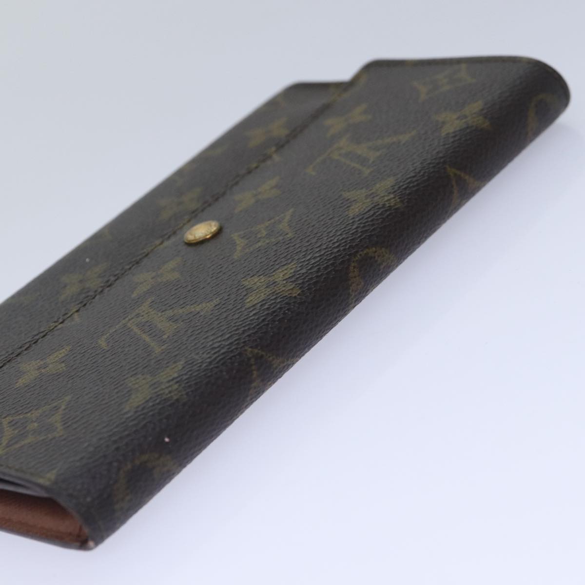 LOUIS VUITTON Monogram Portefeuille International Wallet M61217 LV Auth bs16890