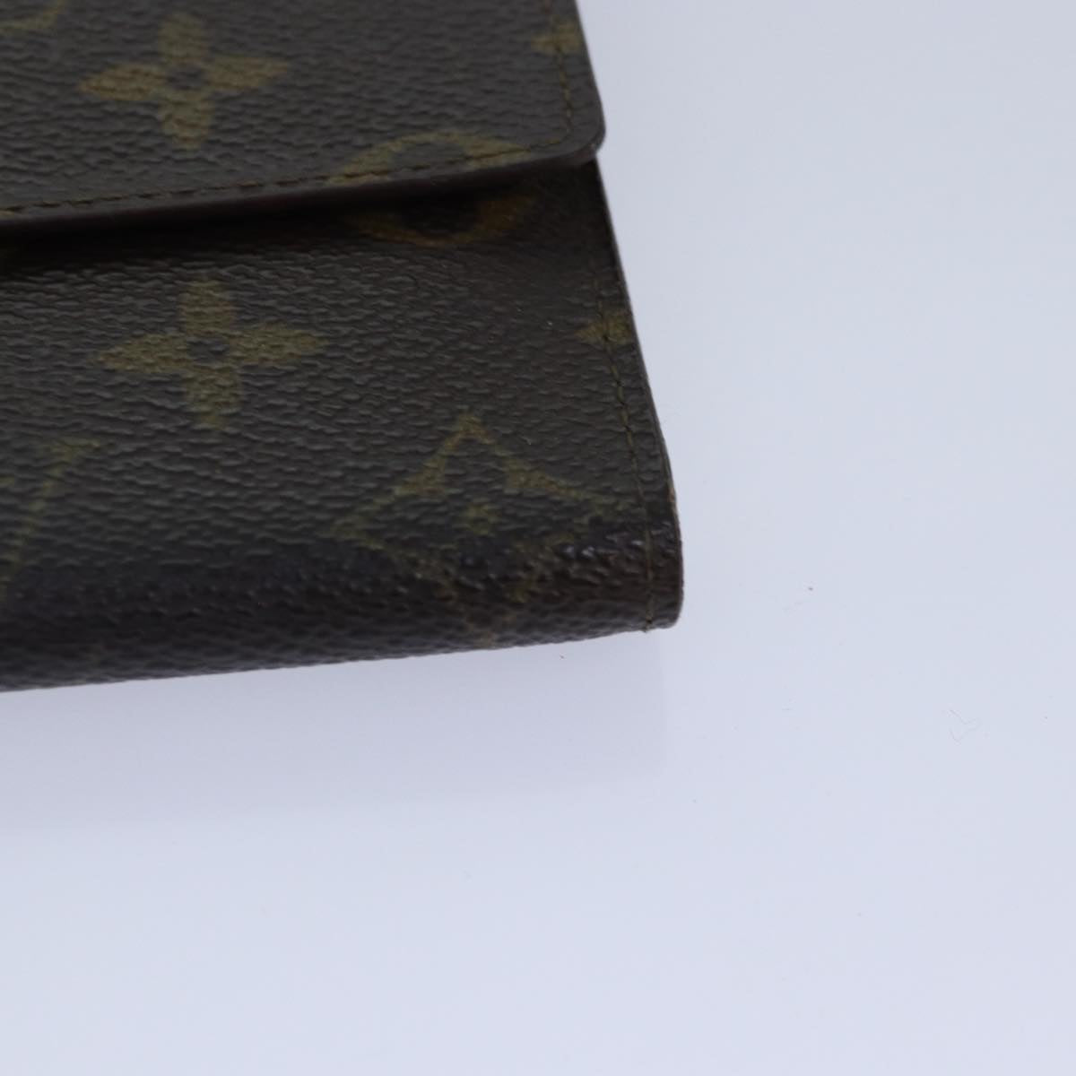 LOUIS VUITTON Monogram Portefeuille International Wallet M61217 LV Auth bs16890