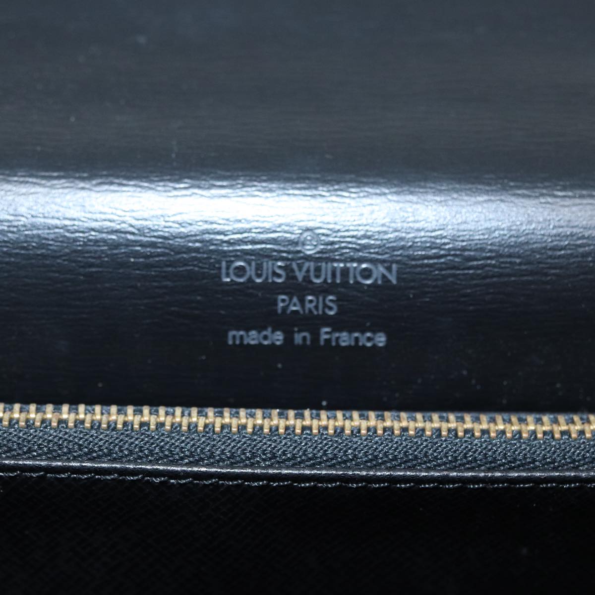 LOUIS VUITTON Epi Concorde Hand Bag Black M52132 LV Auth bs16907