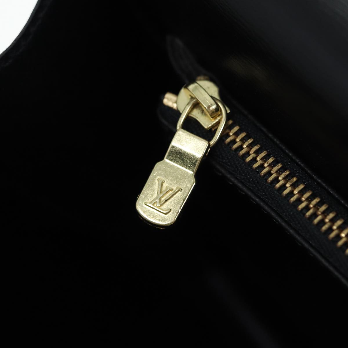 LOUIS VUITTON Epi Concorde Hand Bag Black M52132 LV Auth bs16907