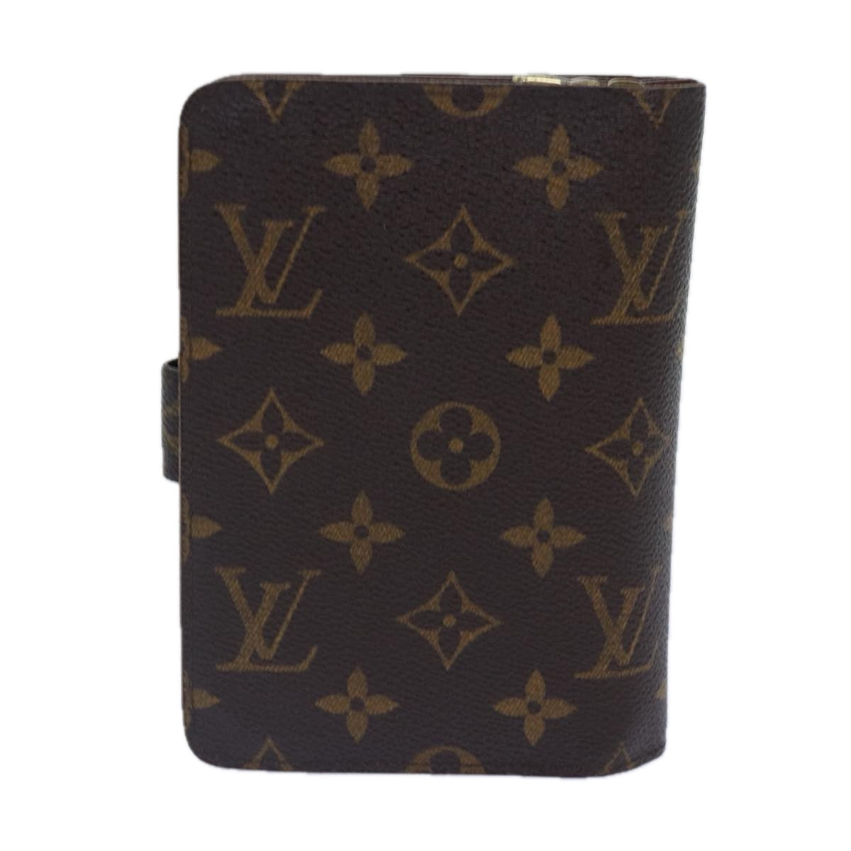 LOUIS VUITTON Monogram Porto Papie Zip Wallet M61207 LV Auth bs16922