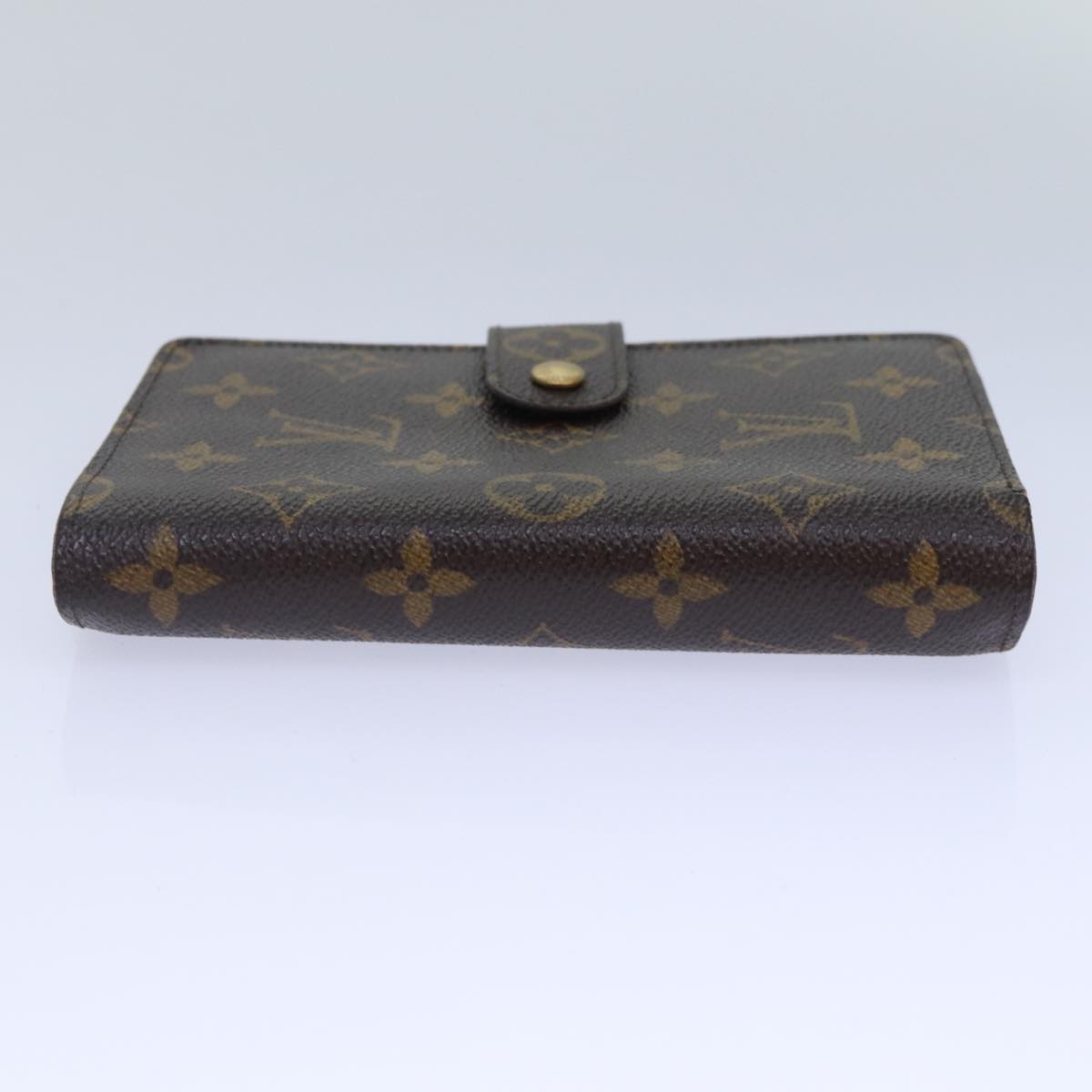 LOUIS VUITTON Monogram Porto Papie Zip Wallet M61207 LV Auth bs16922