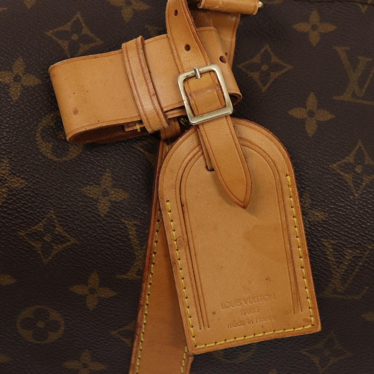 LOUIS VUITTON Monogram Keepall Bandouliere 55 Boston Bag M41414 LV Auth bs16939