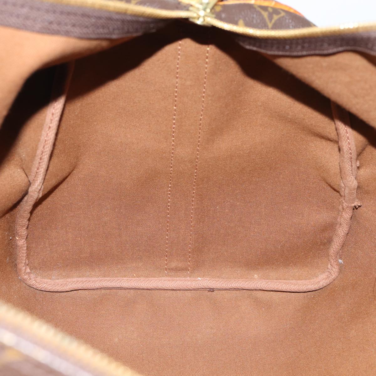 LOUIS VUITTON Monogram Keepall Bandouliere 55 Boston Bag M41414 LV Auth bs16939