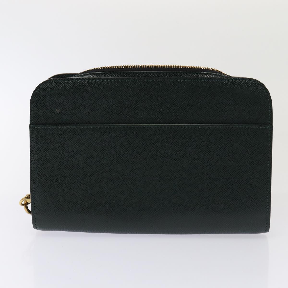 LOUIS VUITTON Taiga LV Cup Clutch Shoulder Bag 2Set Grizzly Gray LV Auth bs16969