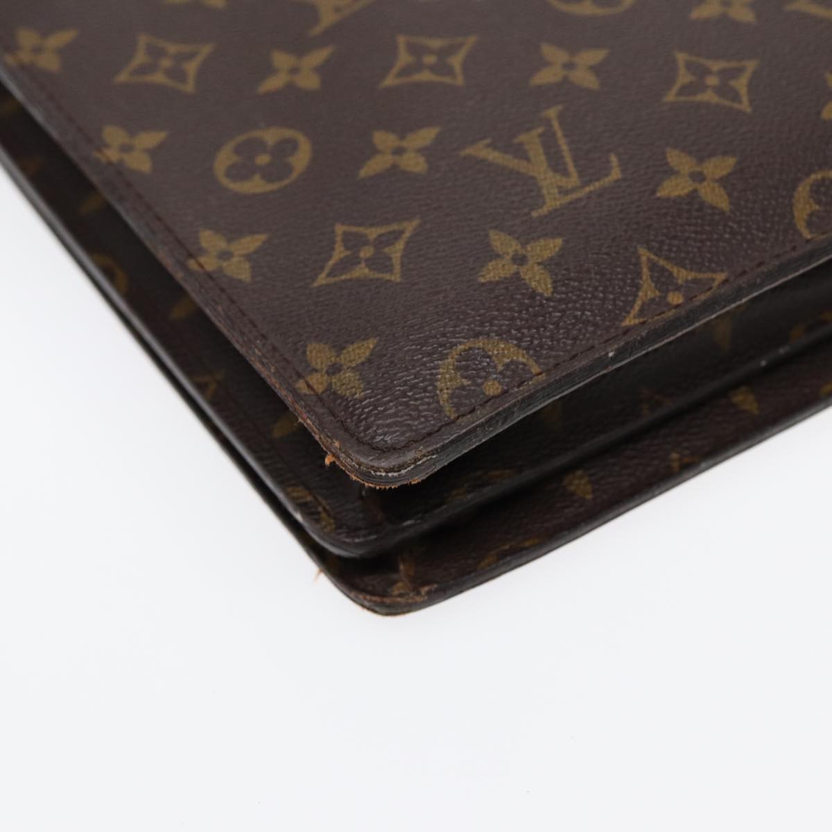 LOUIS VUITTON Monogram Serviette Conseiller Briefcase M53331 LV Auth bs16973