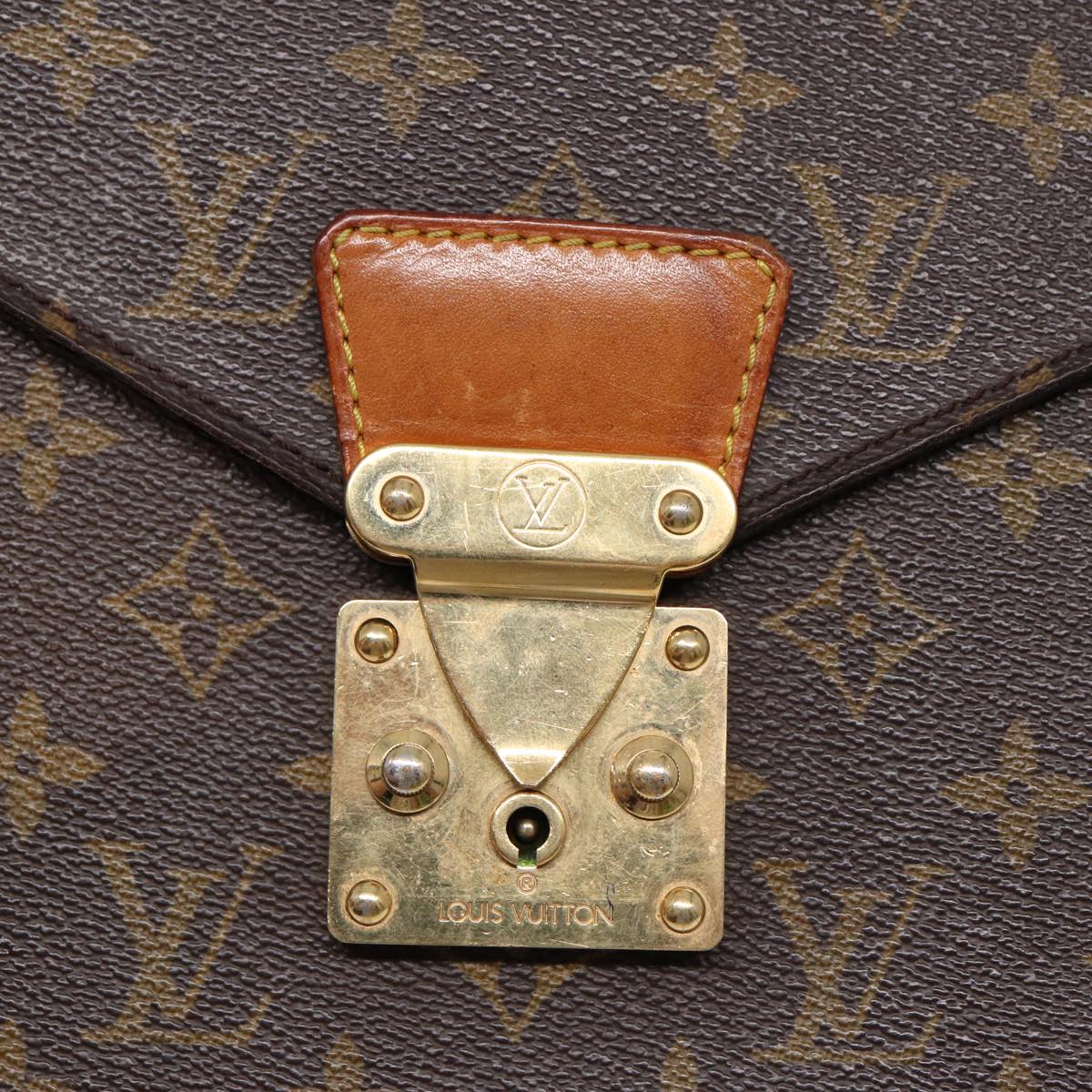 LOUIS VUITTON Monogram Serviette Conseiller Briefcase M53331 LV Auth bs16973