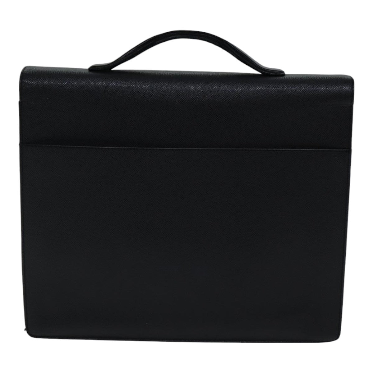 LOUIS VUITTON Taiga Serviette Kazan Business Bag Ardoise M30802 LV Auth bs17033