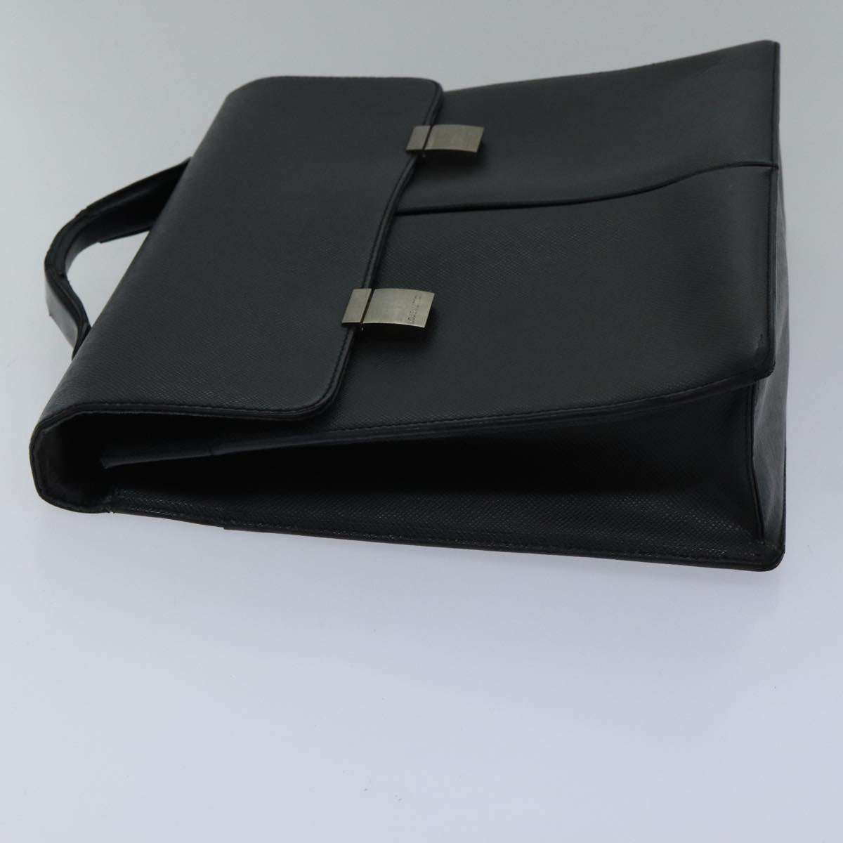 LOUIS VUITTON Taiga Serviette Kazan Business Bag Ardoise M30802 LV Auth bs17033