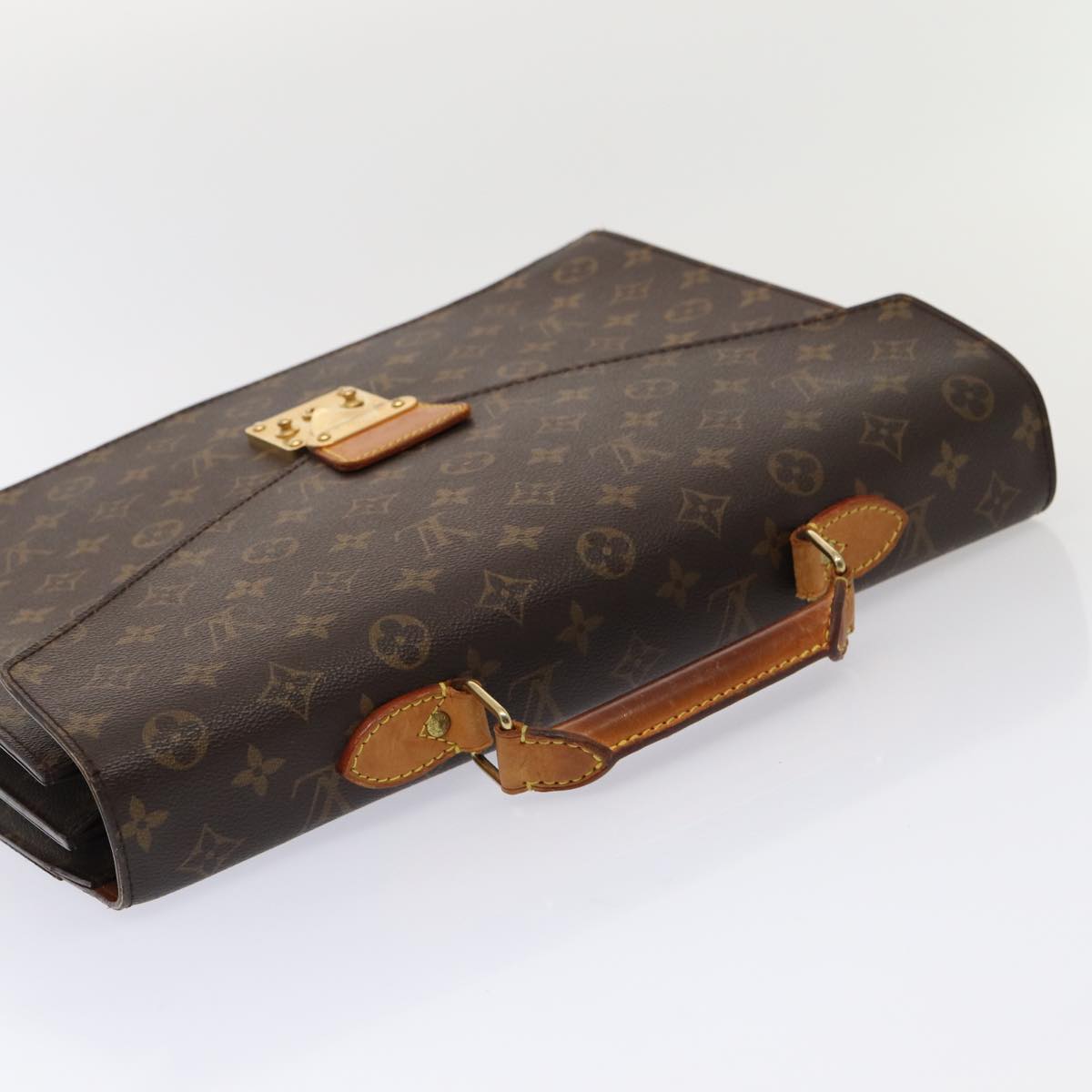 LOUIS VUITTON Monogram Serviette Conseiller Briefcase M53331 LV Auth bs17065