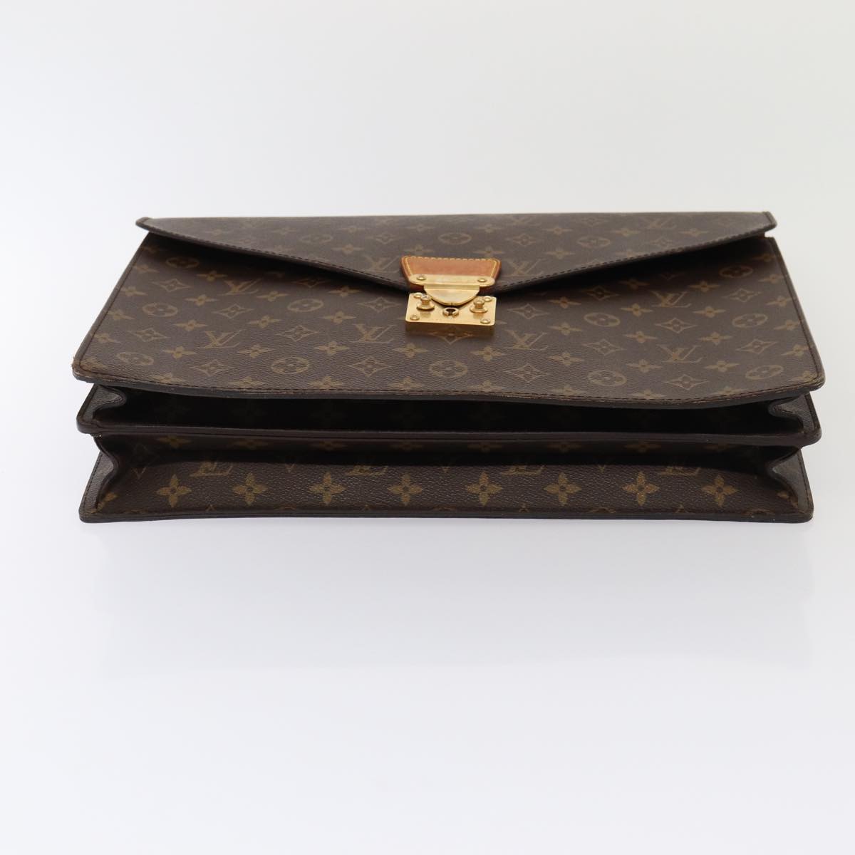 LOUIS VUITTON Monogram Serviette Conseiller Briefcase M53331 LV Auth bs17065