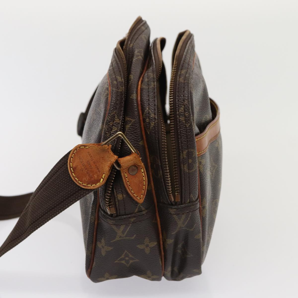 LOUIS VUITTON Monogram Reporter PM Shoulder Bag M45254 LV Auth bs17084