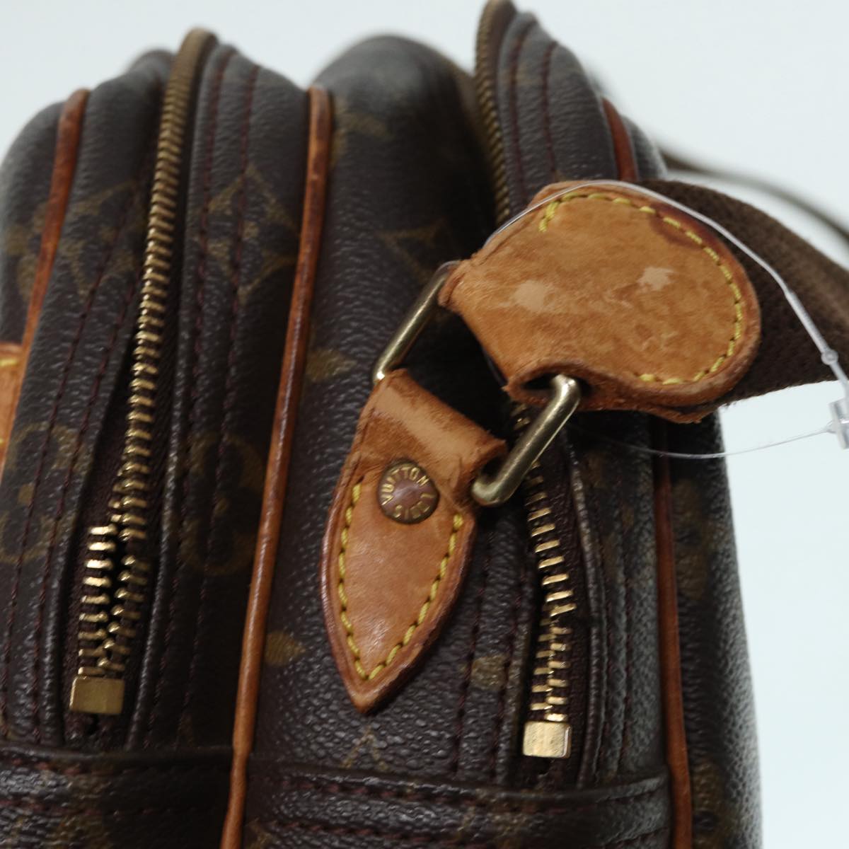 LOUIS VUITTON Monogram Reporter PM Shoulder Bag M45254 LV Auth bs17086