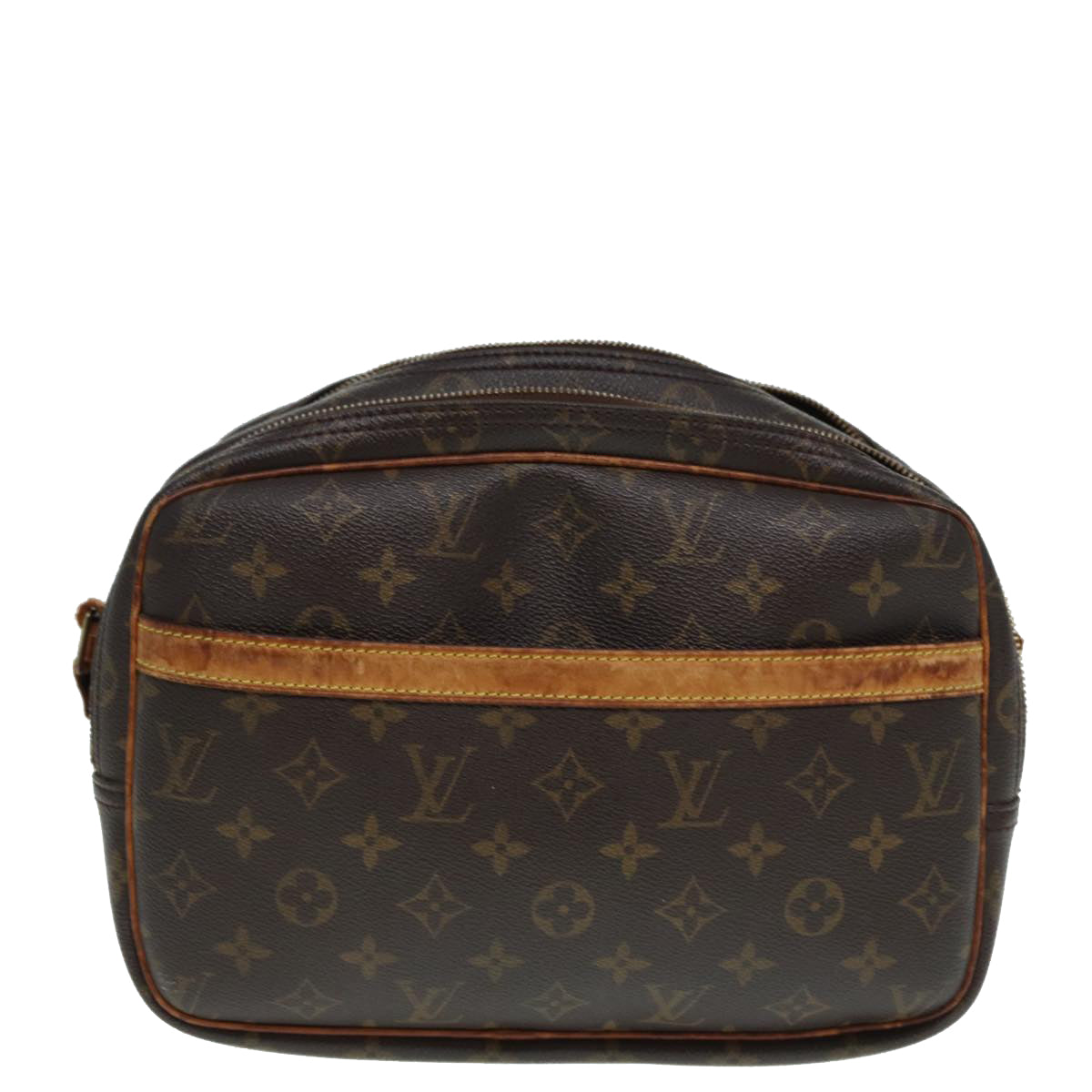 LOUIS VUITTON Monogram Reporter PM Shoulder Bag M45254 LV Auth bs17086